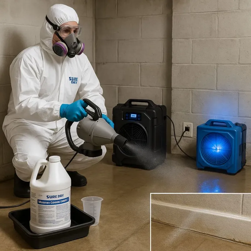 Sanitization and Odor Removal process in Huntington, NY
