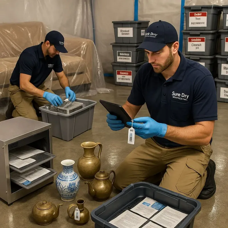 Content Protection and Restoration process in Huntington, NY