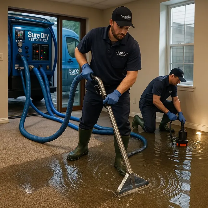 Water Extraction and Removal process in Huntington, NY